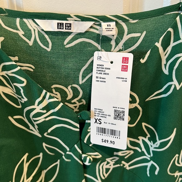 UniQlo button down camisole dress - Picture 4 of 4